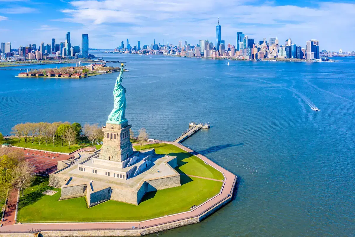 Statue de la Liberté et Ellis Island